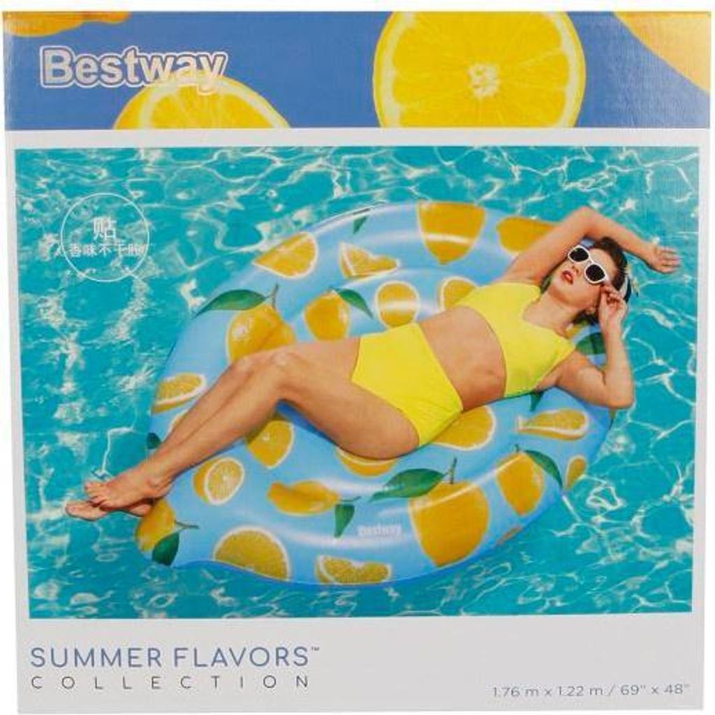 Bestway 43392, Blau, Grün, Gelb, Schwimmende Matratze, Produktbild 