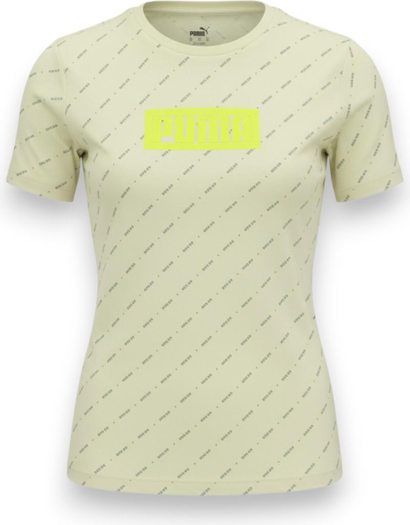 Puma Damen BVB Borussia Dortmund FTBL Legacy T-Shirt Hellgrau Größe M