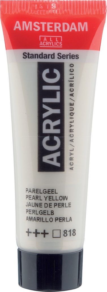 Amsterdam Standard Series Acrylfarbe Tube 20 ml Perlgelb 818