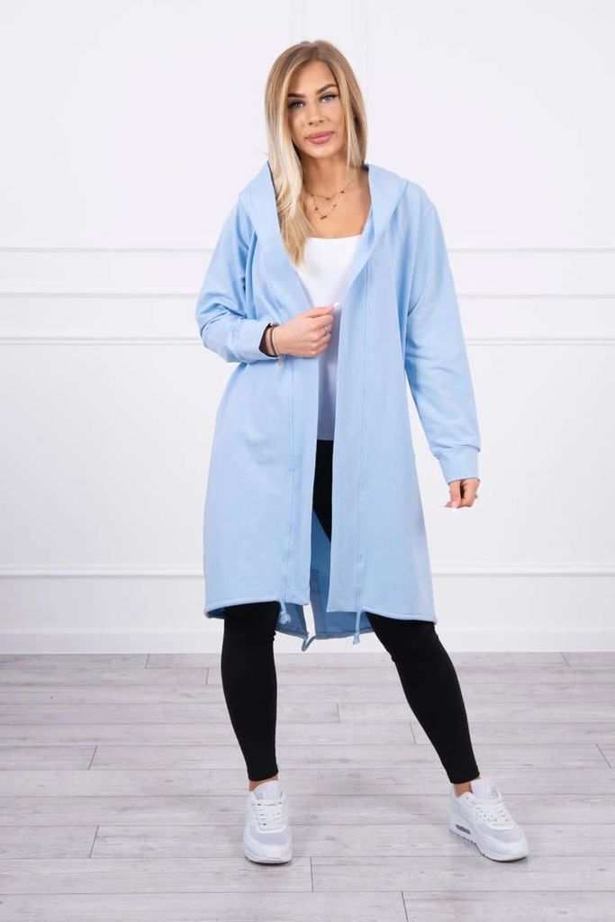 Kesi Langes Sweatshirt für Damen Teodeverga leichte minze One size