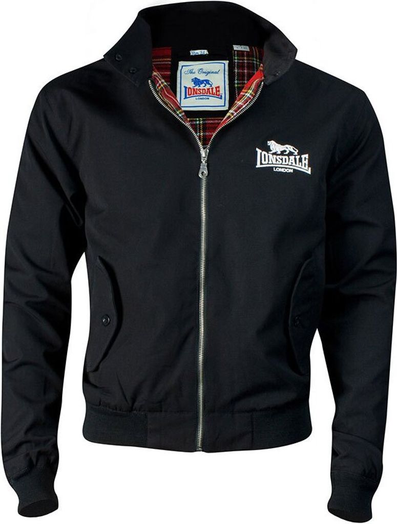 Lonsdale Herren Jacke Harrington, Farbe:black, Größe:L Produktbild 8