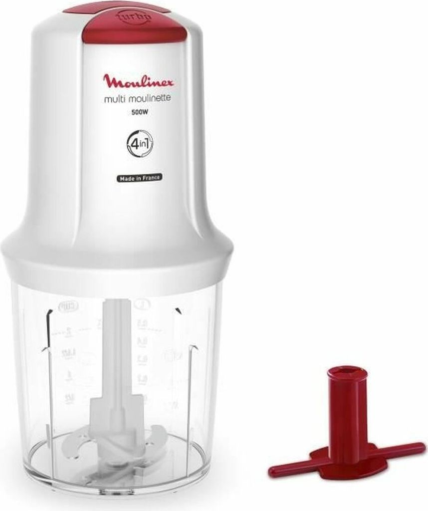 Moulinex ClickChef AT710110, 0,5 L, Červená, Priehľadná, Obrázok produktu 