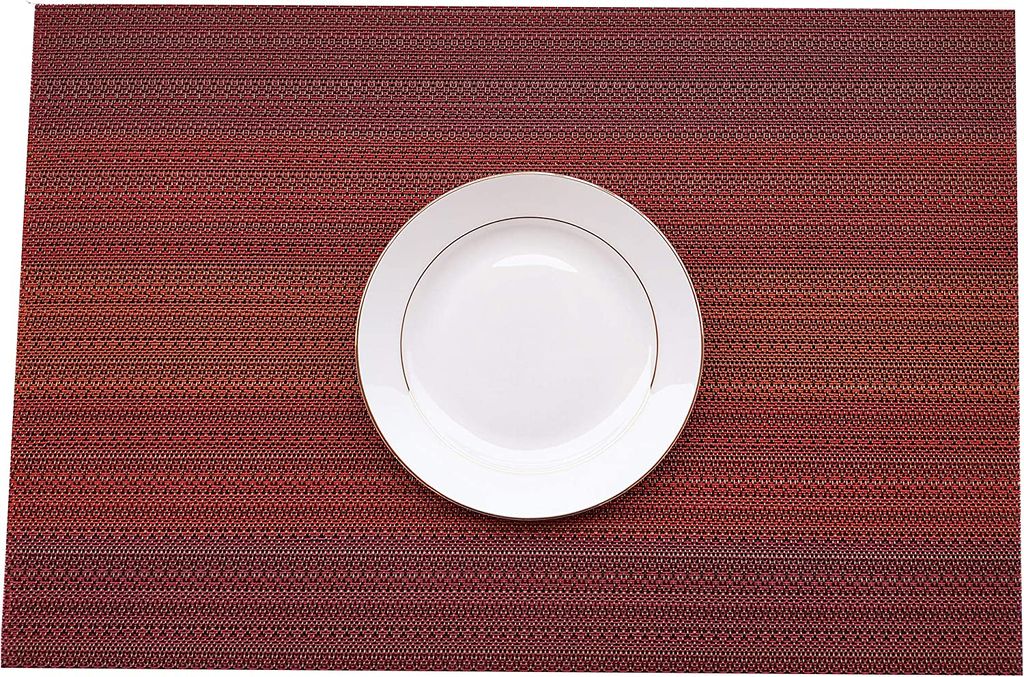 Platzsets (4er Set), Rutschfest Abwaschbar Tischsets,PVC Produktbild 5
