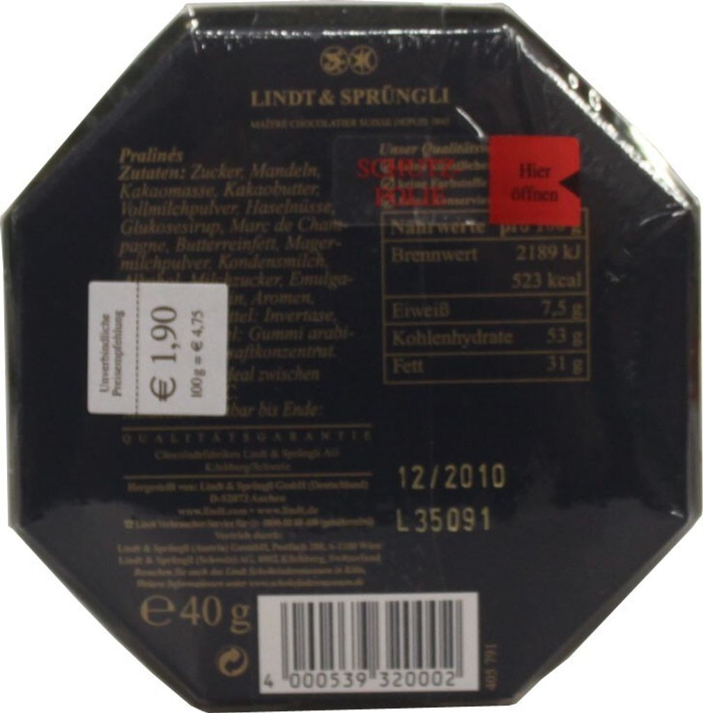 Lindt Malé poďakovanie Čokolády Mix v krásnom darčekovom Obrázok produktu 10