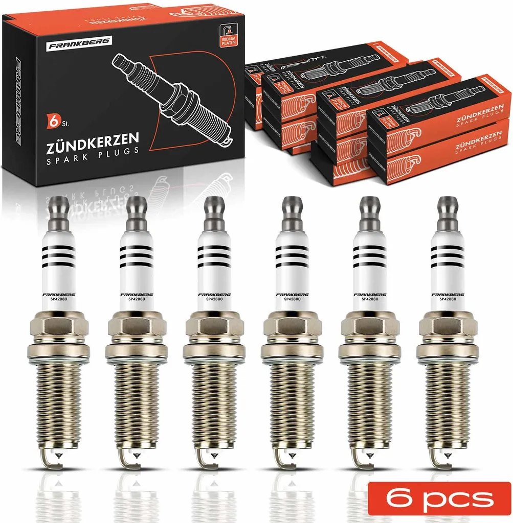 Pack Allumage Mercedes-Benz W204 W211 W221 - 6 Bougies Frankberg