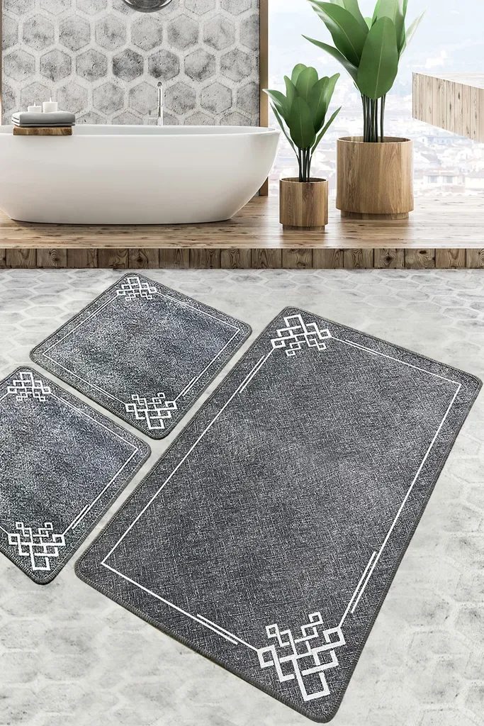 Tapis de Bain 700 g/m² Absorbant Olita CHL5304 Multicolore Polyester