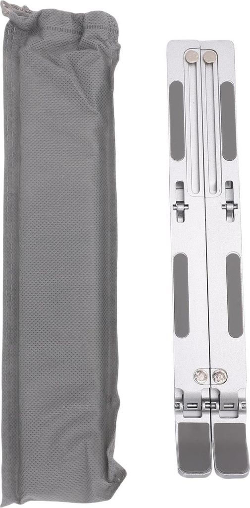 Zusammenklappbarer Ständer, passend für OS X Air Pro unter 15,6 Zoll Laptop, tragbarer Computerhalter aus Aluminiumlegierung mit Wärmeableitung