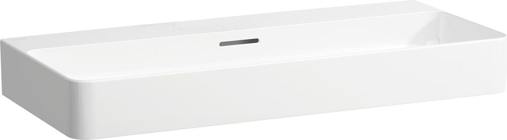 LAUFEN VAL Waschtisch, unterbaufähig, ohne Hahnloch, mit Überlauf, 950x420mm, H8102874001091