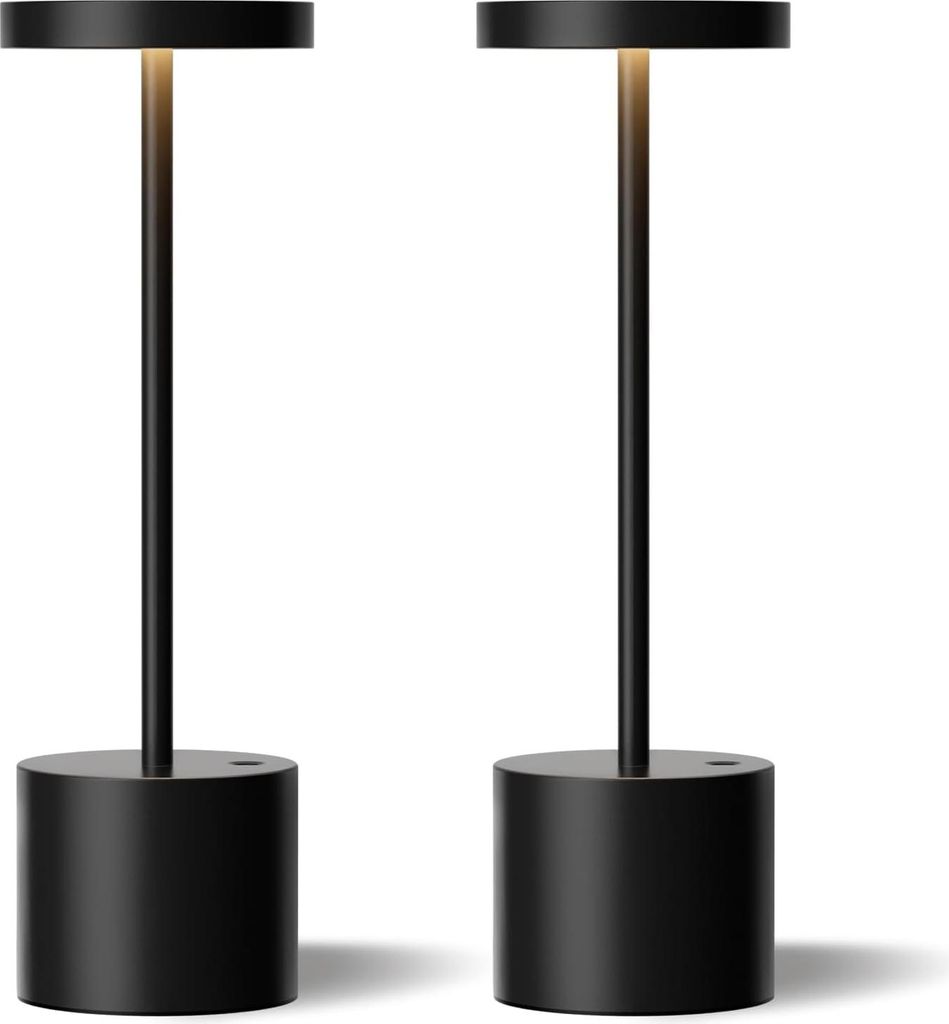Visdanfo Kabellose Tischlampe, 4000 mAh, wiederaufladbare,3 Produktbild 