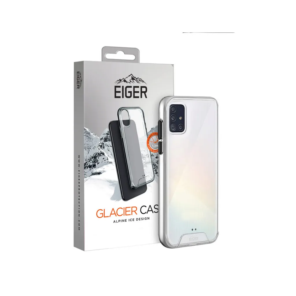 Custodia Samsung Galaxy A51 Anti-Caduta | Eiger Glacier Trasparente