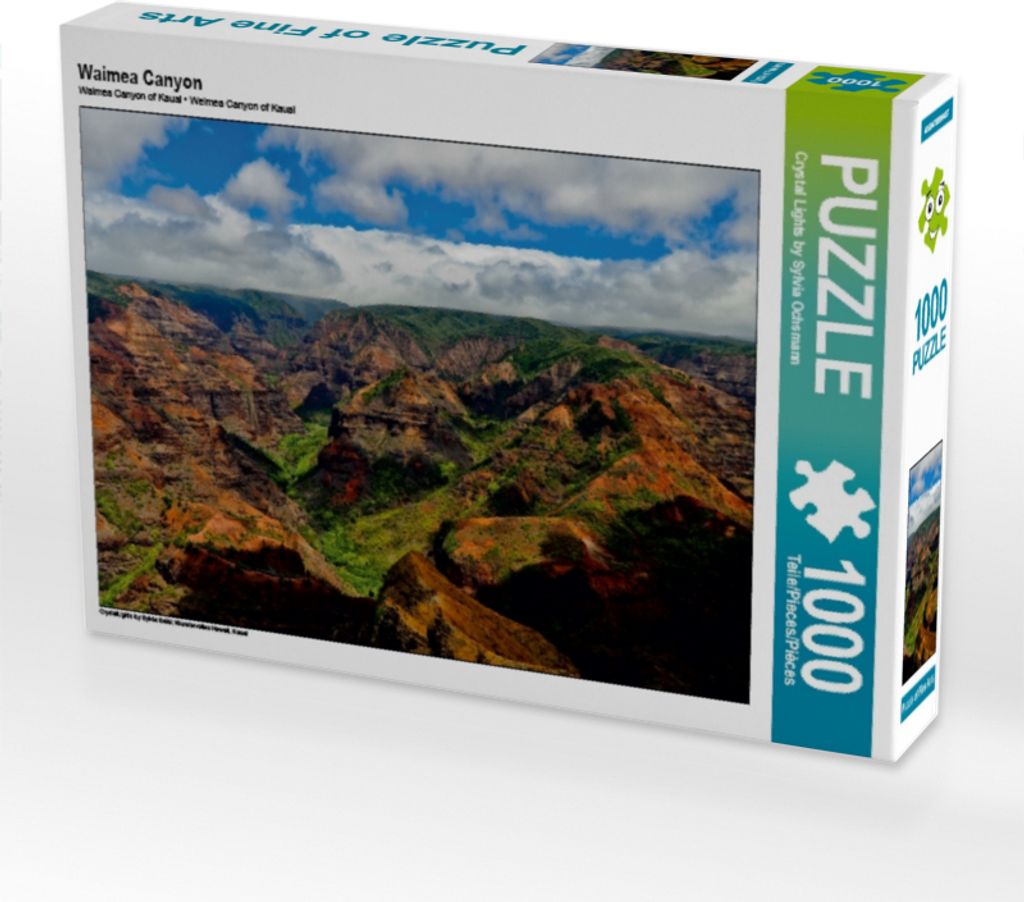 CALVENDO Puzzle Waimea Canyon 1000 Teile Puzzle quer | 1000 Teile Lege-Größe 64x48cm Foto-Puzzle für glückliche Stunden