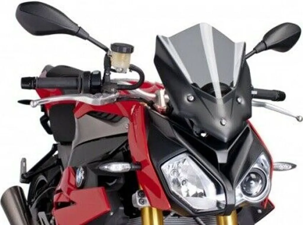 Saute-vent Puig Naked Sport Fumé Clair pour BMW R1000S Homologué ABE
