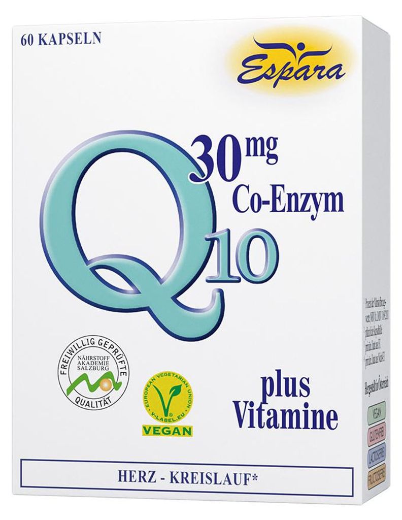 Espara Q10 capsule 30 mg, 60 pezzi Immagine del prodotto 