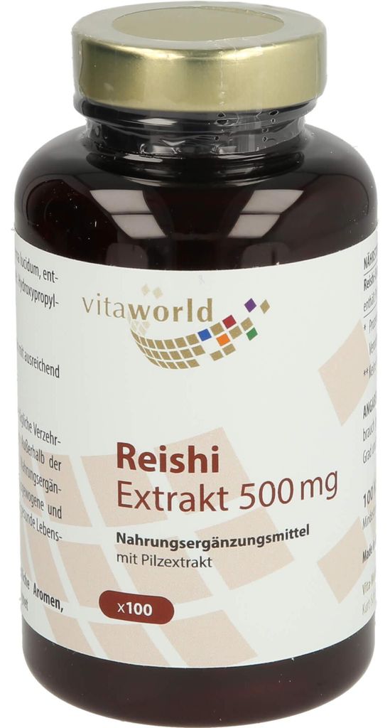 Reishi Extrakt 500mg, 100 St. Kapseln