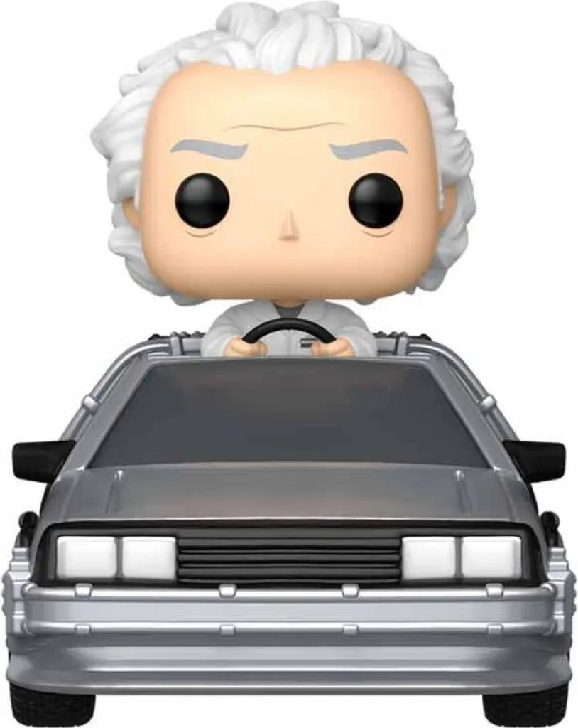 Funko Pop! Rides Deluxe Doc avec DeLorean Retour vers le Futur n°43