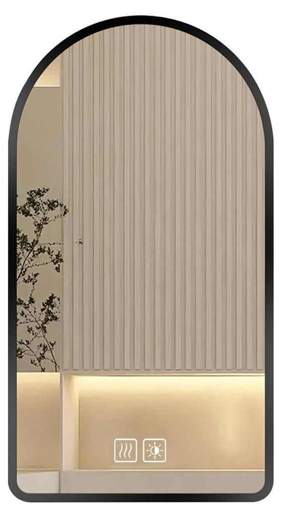 Specchio da bagno LED con illuminazione, specchio da parete Immagine del prodotto 