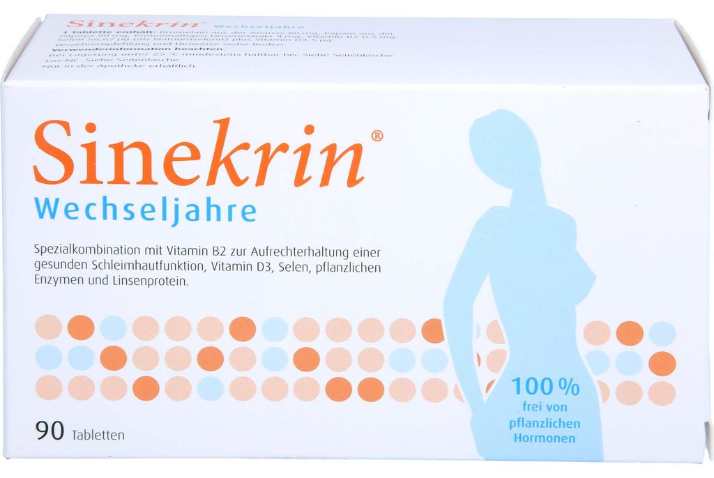 Sinekrin Wechseljahre Tabletten, 90 St. Tabletten