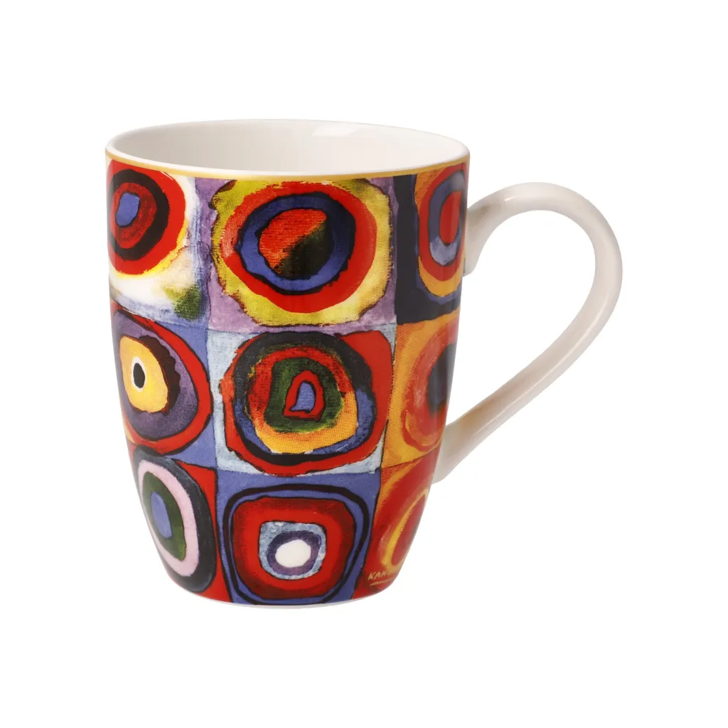 Tazza Artistica Goebel Kandinsky Quadrate 400ml - Design Moderno Casa