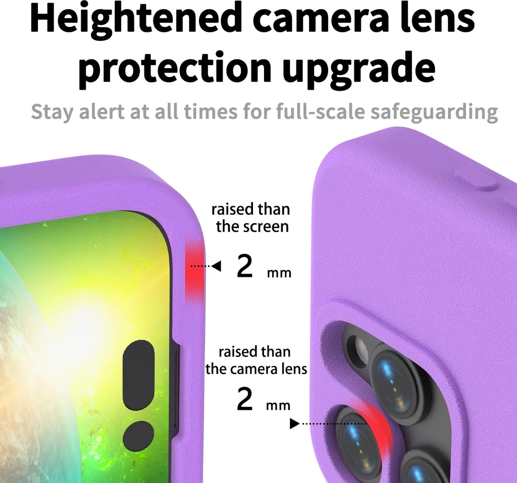 Yoedge 2 pezzi Custodia per iPhone XR Viola e Rosa Silicone Disegno Ultra Sottile Antiurto Custodia di Protezione Gel TPU Morbido Bumper Cover Case per iPhone XR 6,1, Dinosauro