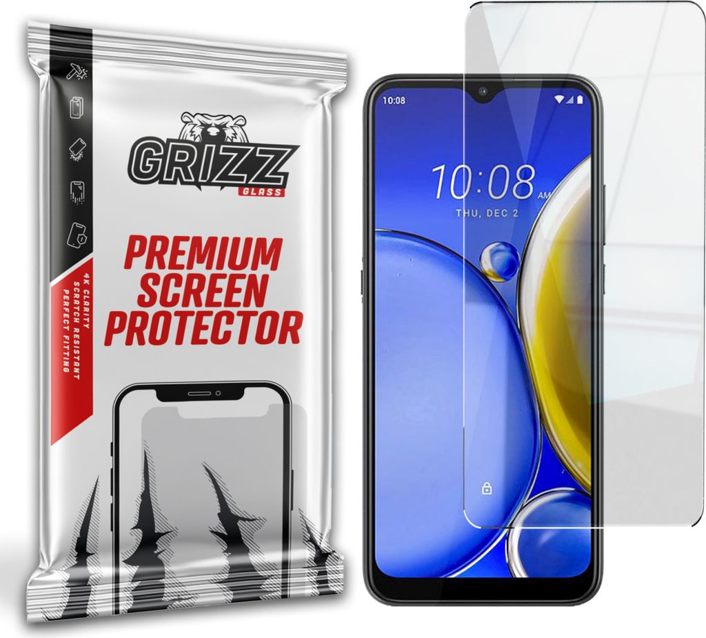 GrizzGlass Hybridglas HybridGlass für HTC Wildfire E2 Play