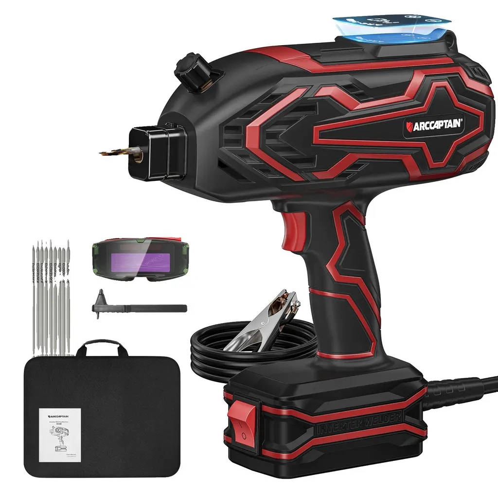 Machine à souder ARC ARC140D compacte et légère, kit accessoires inclus