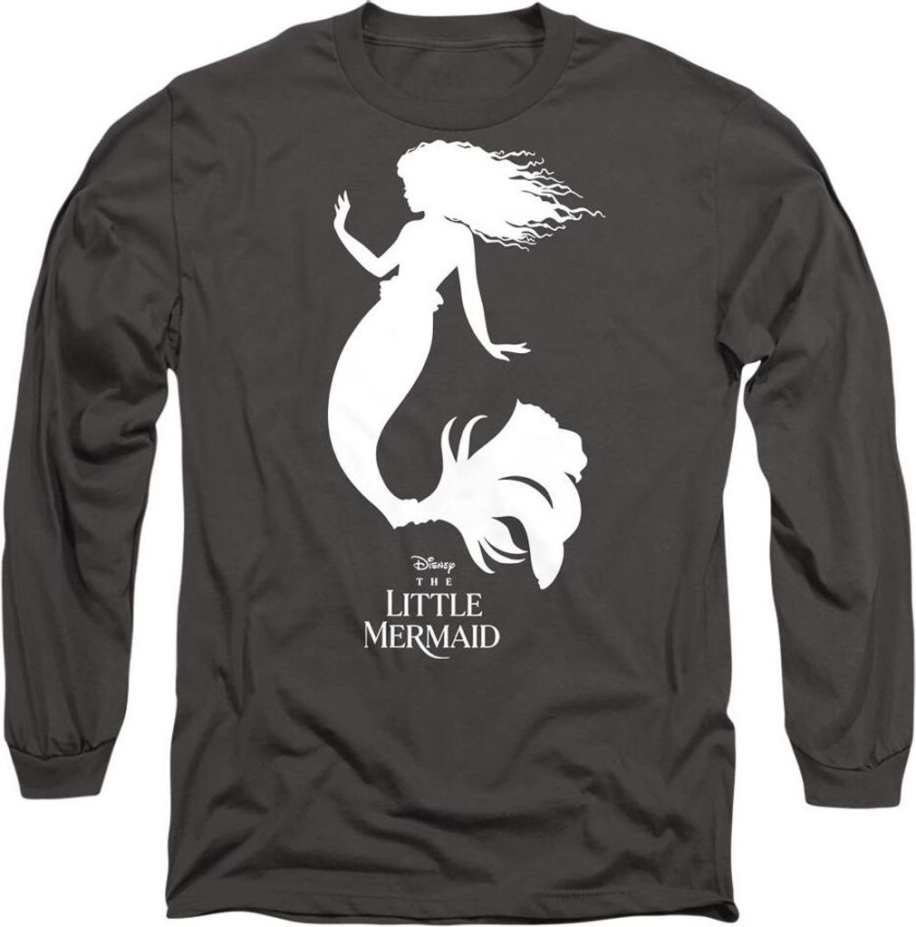The Little Mermaid - T-Shirt für Herren/Damen Uni TV14840 (XXL) (Holzkohle)