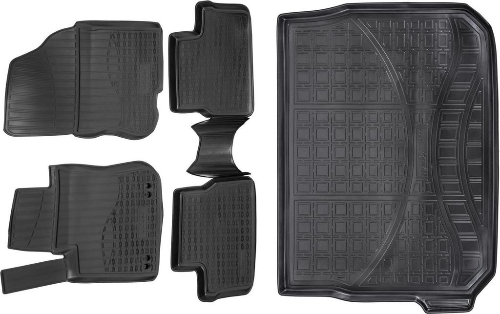3D Tapis en caoutchouc pour Peugeot 2008 2013-2018 et bac Image du produit 