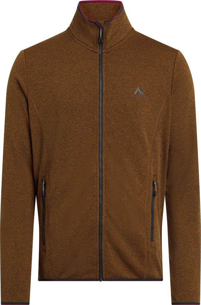 McKinley Herren Fleecejacke Roto IV - Melange/Brown Melange/Brown L