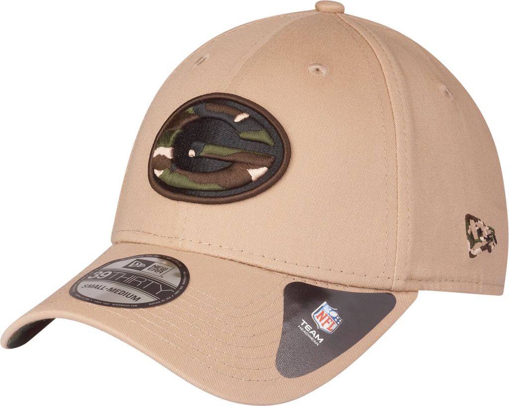 New Era 39Thirty Stretch Cap - CAMO Green Bay Packers - S/M