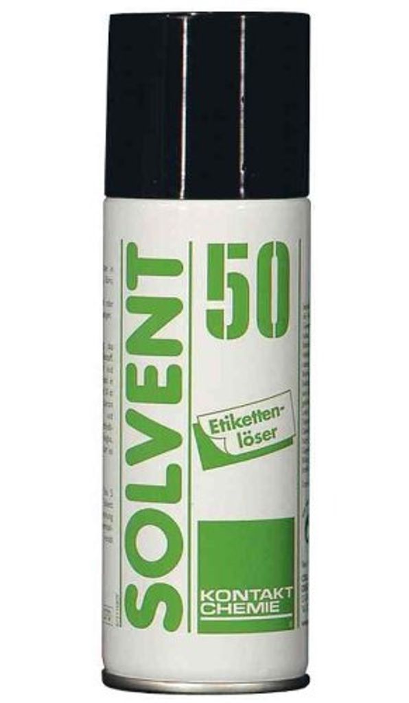 KONTAKT CHEMIE Solvent 50 Etikettenlöser 1.000 ml