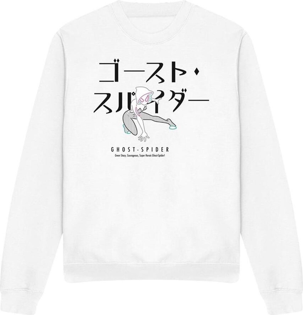 Spider-Man - Sweatshirt für Herren/Damen Uni TV14935 (XXL) (Weiß)