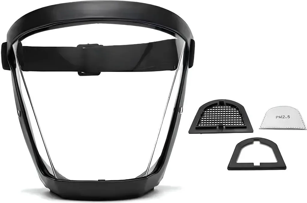 Masque de protection pour cuisine et coiffure - Écran facial filtrant