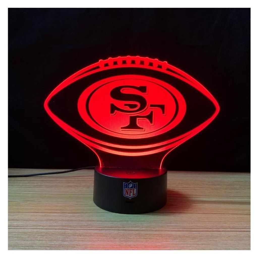 San Francisco 49ers NFL LED-Licht
