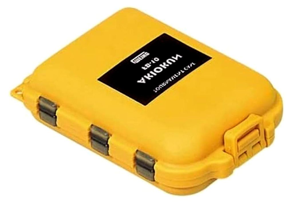 Small Tackle Box Akiokun FB 10 97 x 65 x 30 mm Yellow (1235)