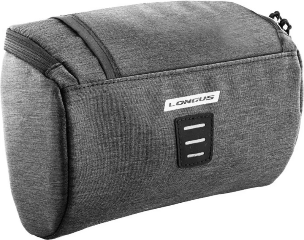 Sacoche de Guidon de Vélo Longus Granite 2L Sac de Cintre Gris