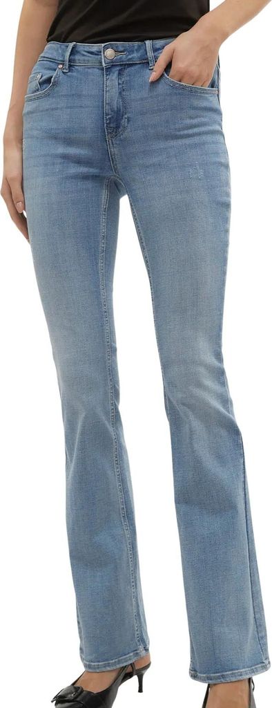Vero Moda Flash Mid Rise Flared Jeans Damen