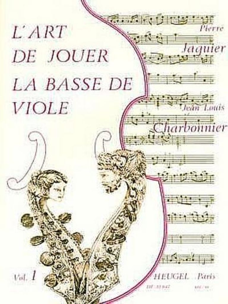 l'Art de jouer la basse de viole vol.1