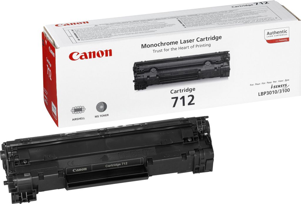 Original Toner für Canon Laserdrucker i SENSYS LBP3100 schwarz