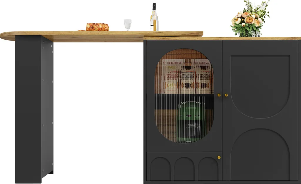 Table de cuisine avec rangement ajustable pour optimiser l'espace - 6