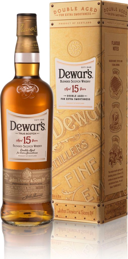 DEWAR'S Special Reserve Blended Scotch Whisky 15 Years 0,7l 40% Vol. Malt Whisky