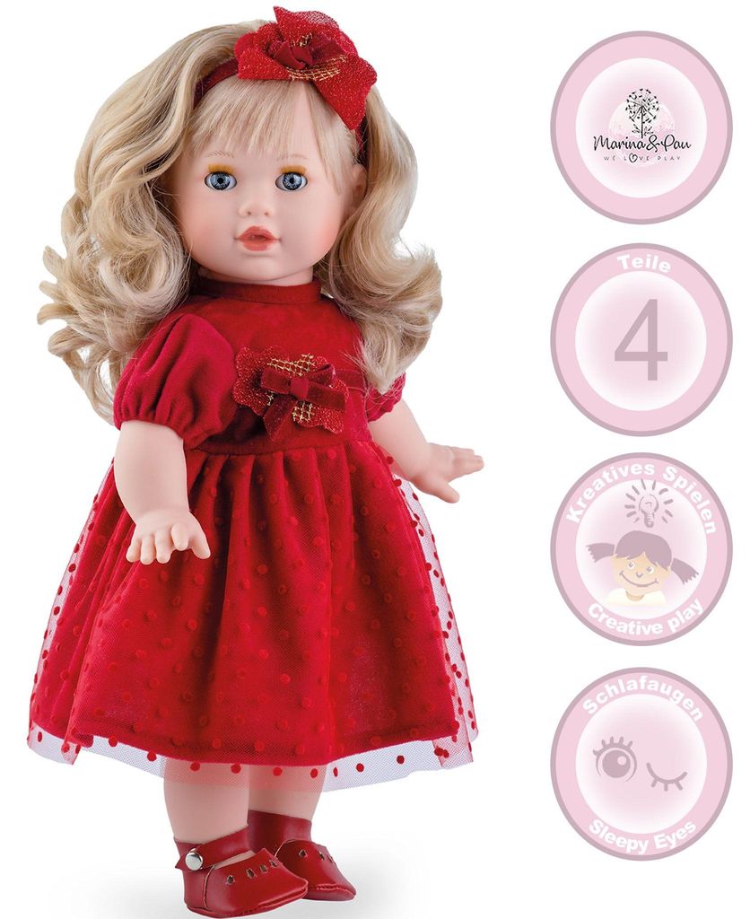 Tina Natale Puppe 42 cm Marina & Pau 622 Produktbild 
