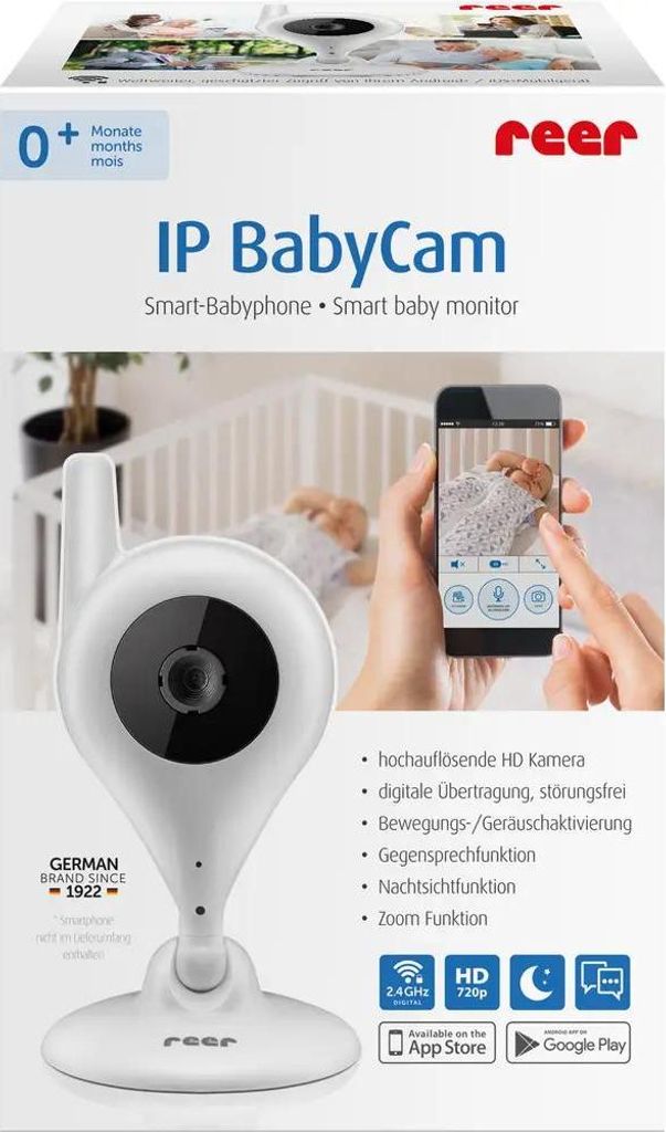 reer 80300, 720p, 4x, Wi-Fi, Biela, Box, 98 mm Obrázok produktu 