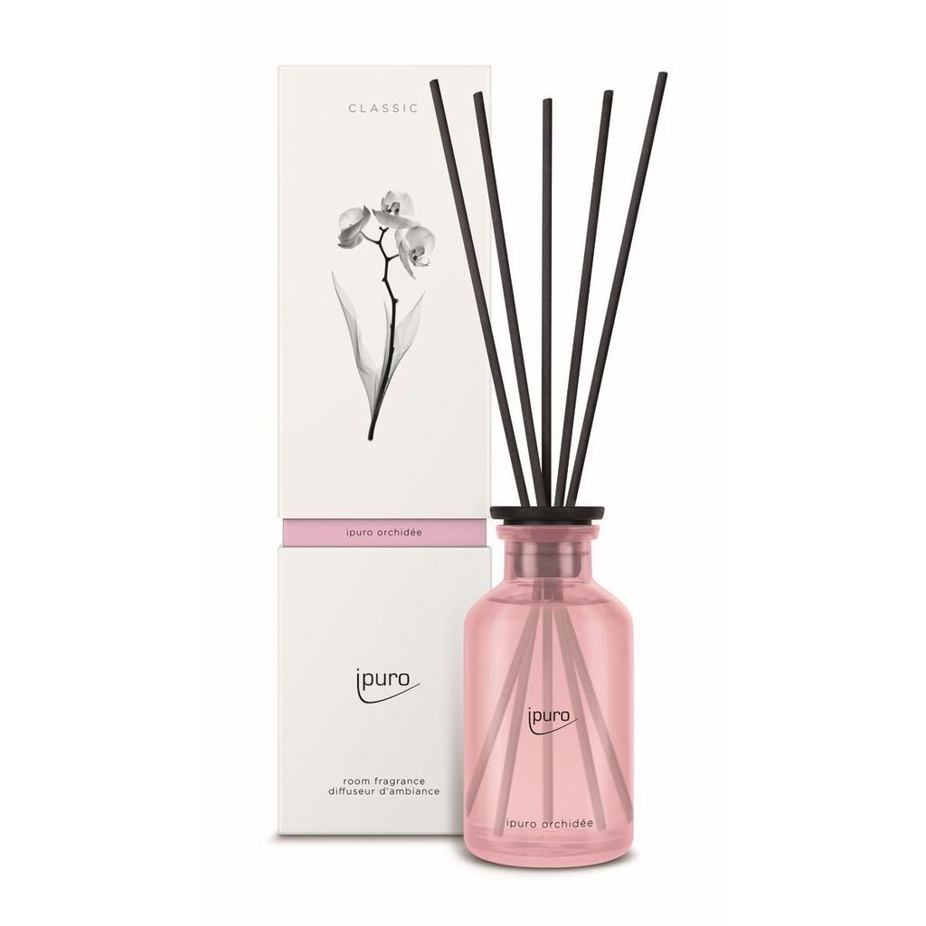 ipuro classic line orchidée, Duftflasche, Schilfaroma-Diffusor, 0,24 l