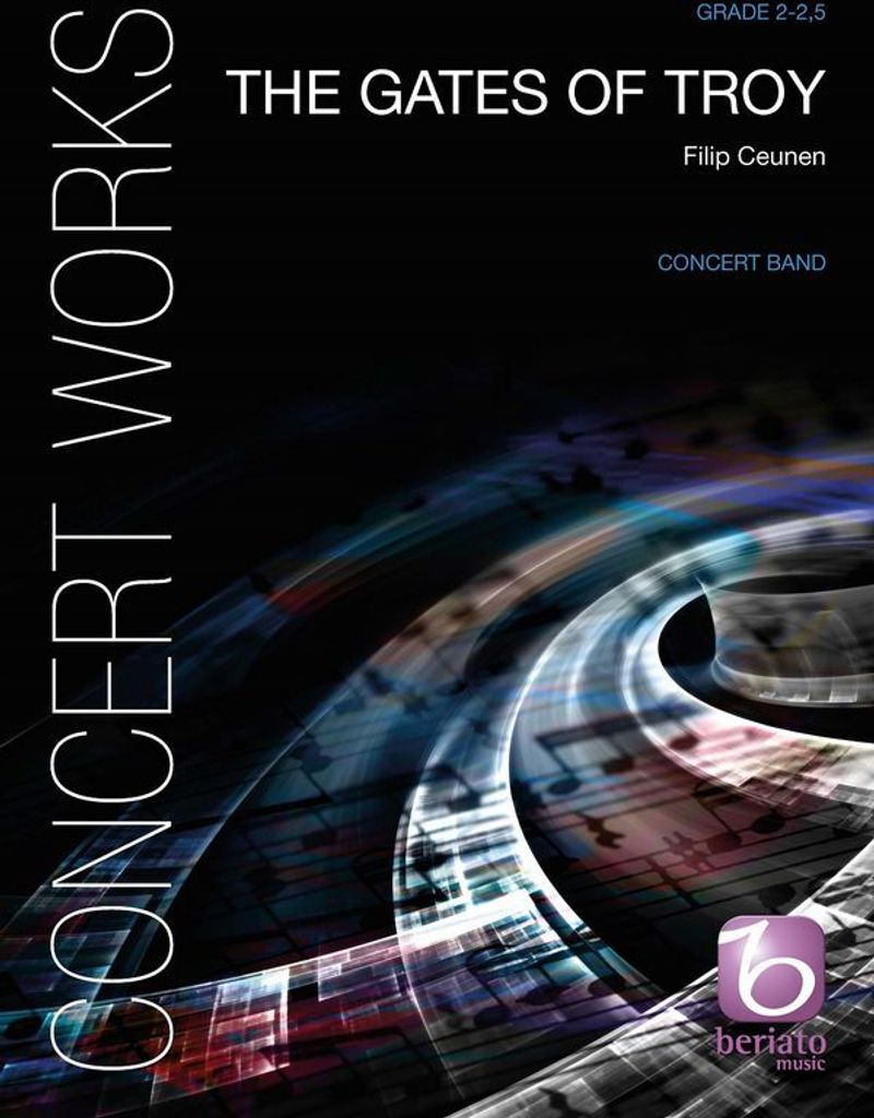 BMP17011669 The Gates of Troy for concert band score and parts
