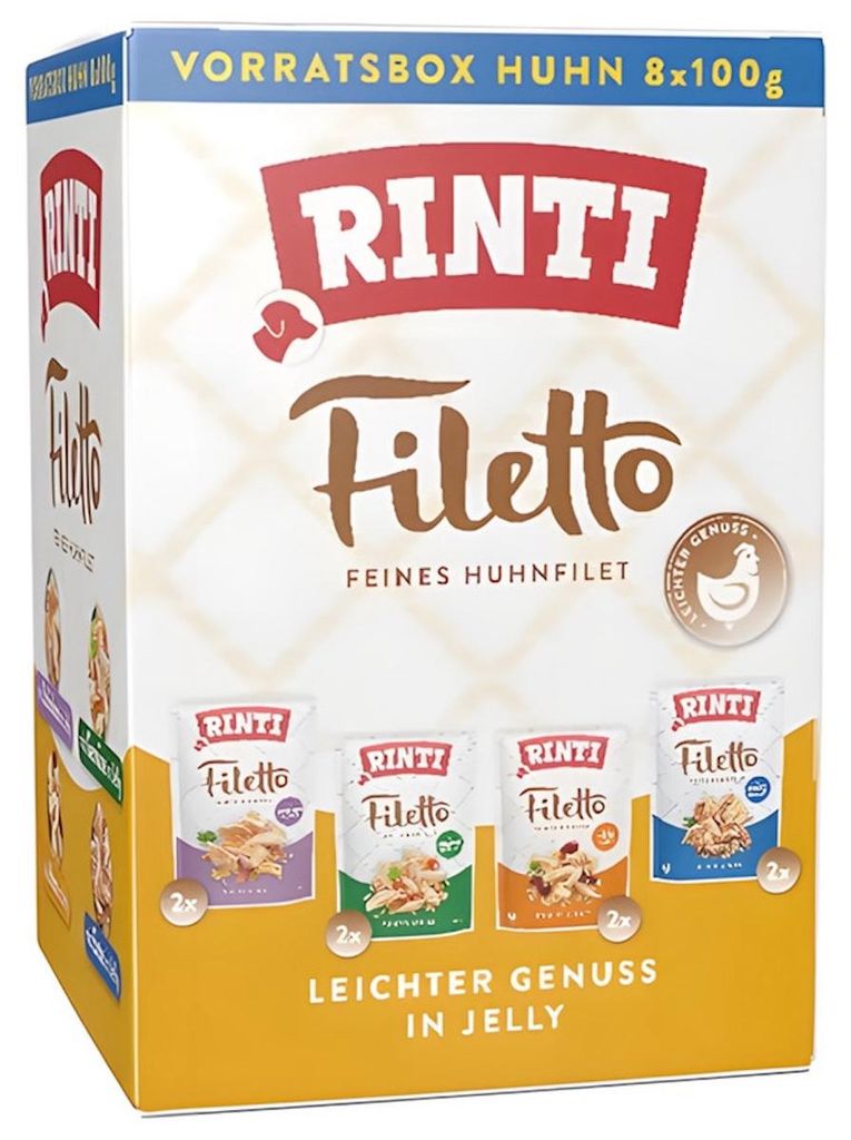 Rinti Filetto Multibox 8 x 100 g - 4 Stück Produktbild 