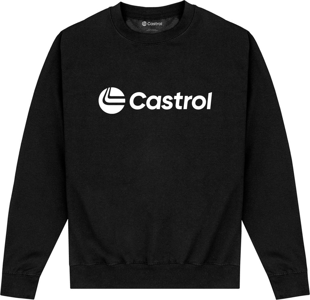 Castrol - "Mono" Sweatshirt für Herren/Damen Uni PN216 (XL) (Schwarz)