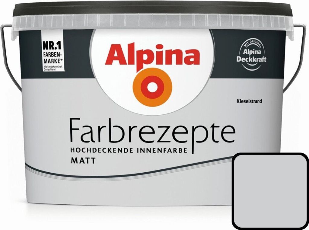 Alpina Farbrezepte Kieselstrand matt 2,5L Produktbild 