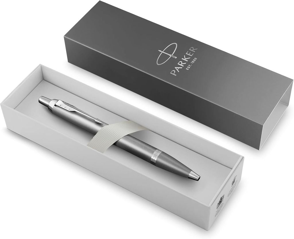 PARKER IM Writing Rituals Kugelschreiber Grau, Strichst. M Immagine del prodotto 