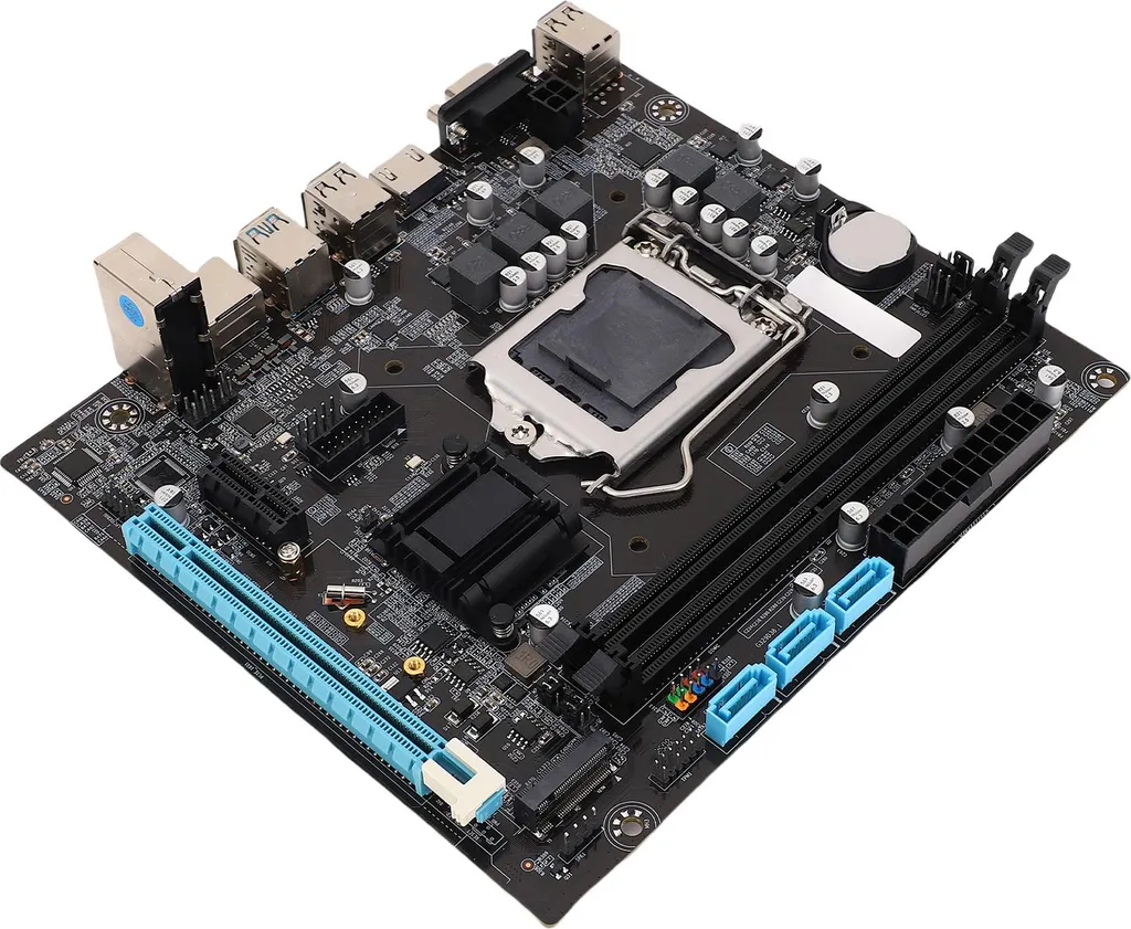 Carte Mère Gaming H110 LGA 1151 idéale pour PC Gamer et Montage Vidéo
