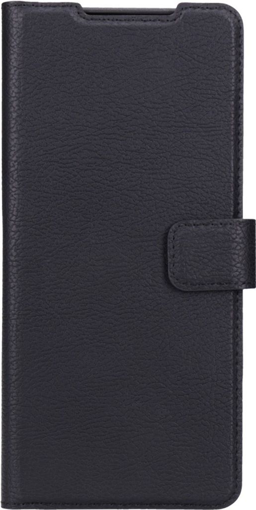 Xqisit Slim Wallet Samsung Galaxy S20 Ultra schwarz Leder Klapphülle